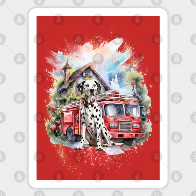 Dog - Dalmatian Magnet by KEWDesign